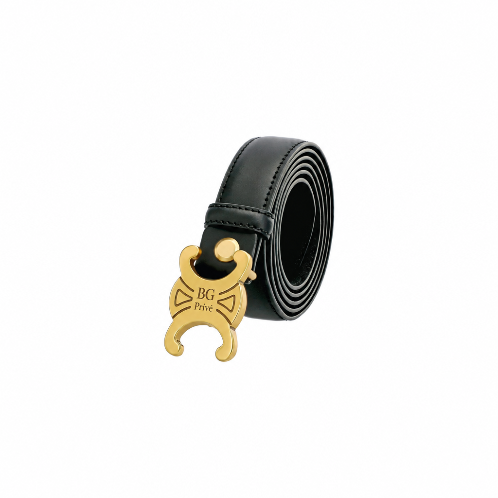 Triomphe Belt 25MM in Taurillon Leather