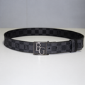 Initiales 40mm Reversible Belt in Damier Graphite