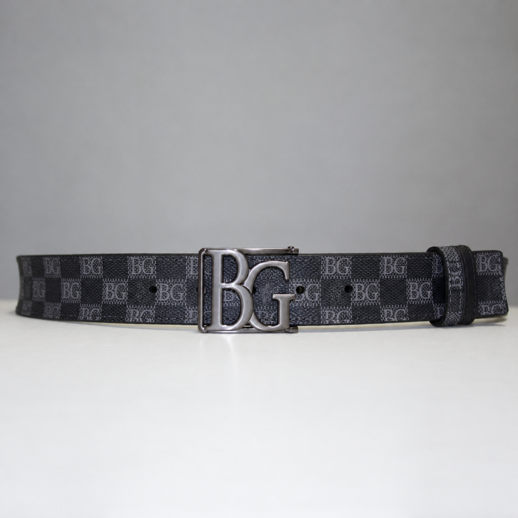 Initiales 40mm Reversible Belt in Damier Graphite