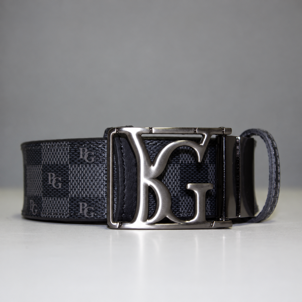 Initiales 40mm Reversible Belt in Damier Graphite