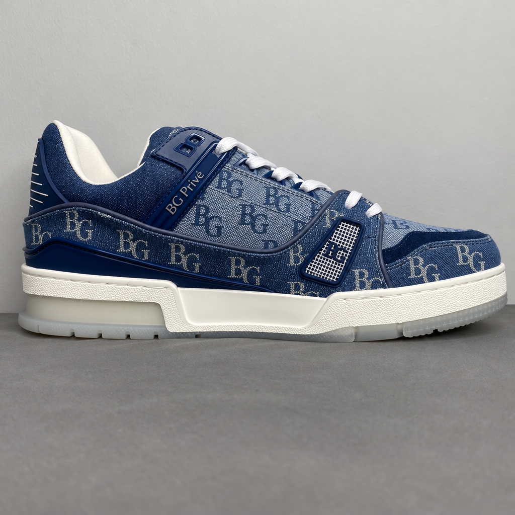 Trainer Monogram Denim Blue