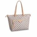 Iena MM Damier Azur Shoulder Tote
