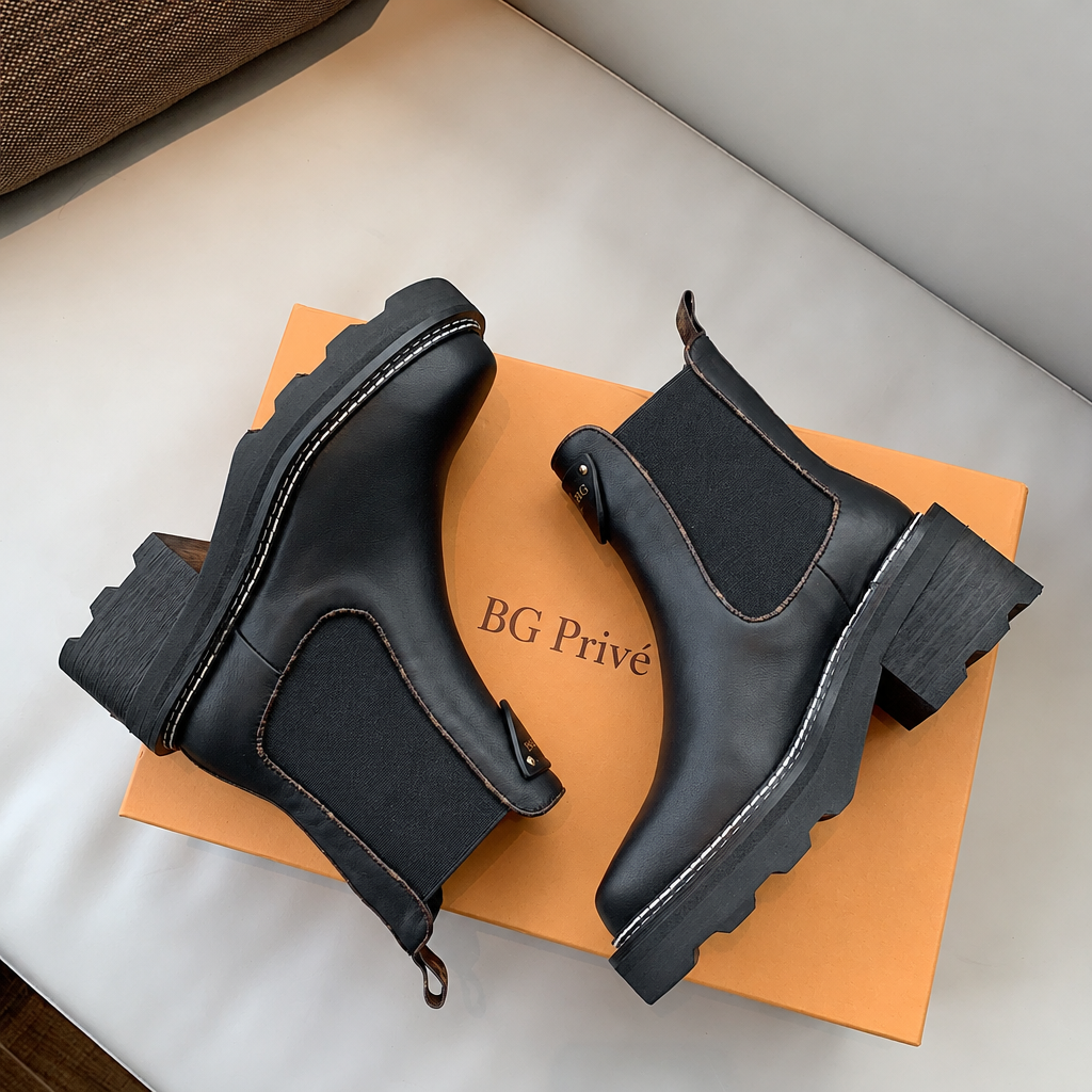 Beaubourg Ankle Boots in Black
