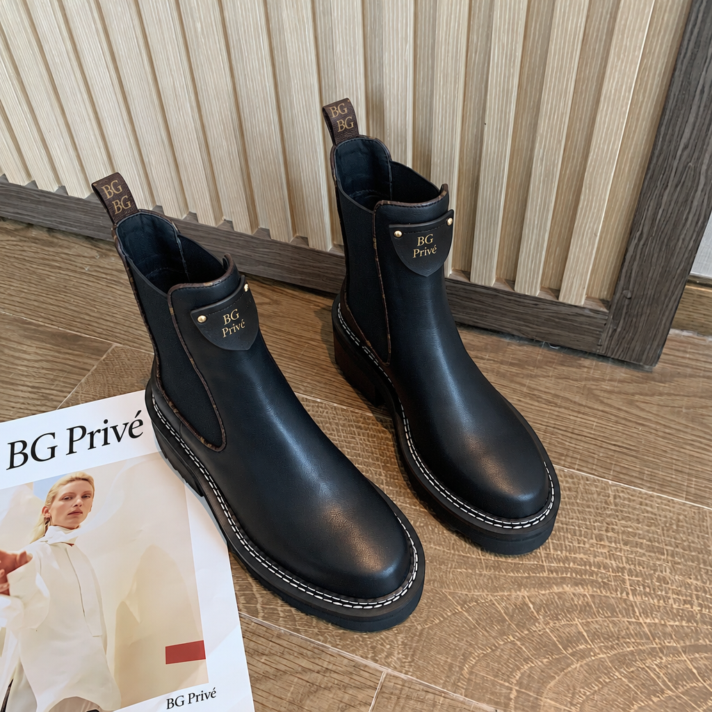 Beaubourg Ankle Boots in Black