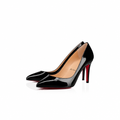 Christian Louboutin Kate 85 Pumps in Black Patent