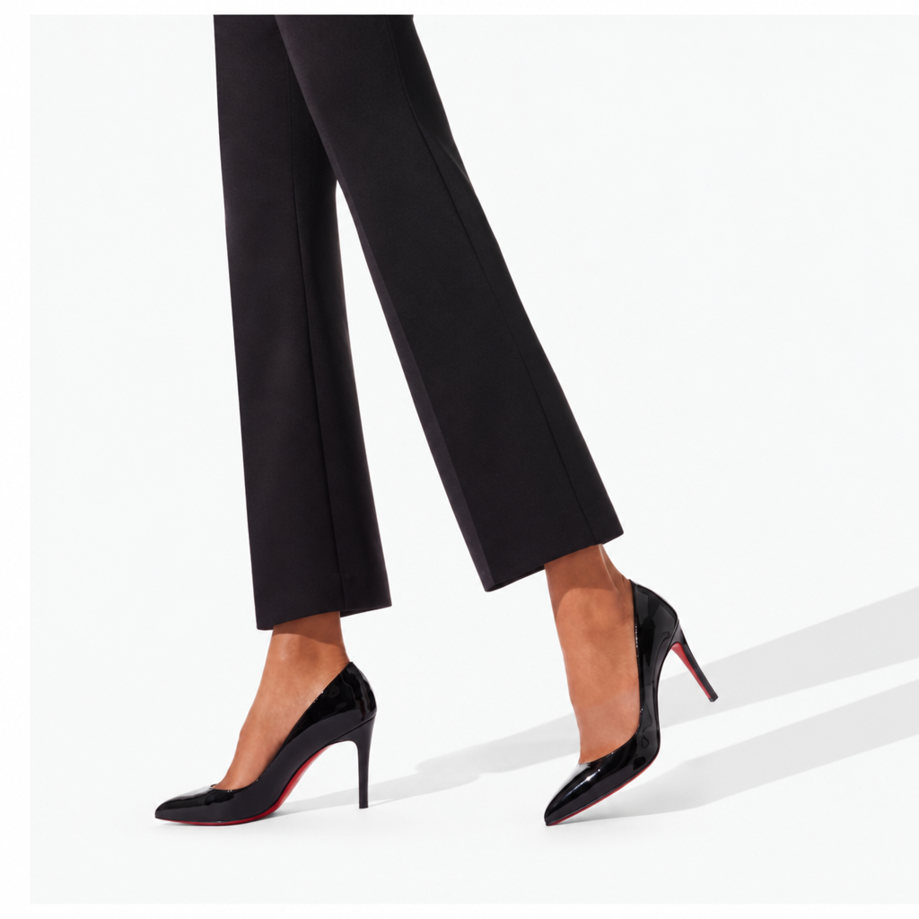 Christian Louboutin Kate 85 Pumps in Black Patent