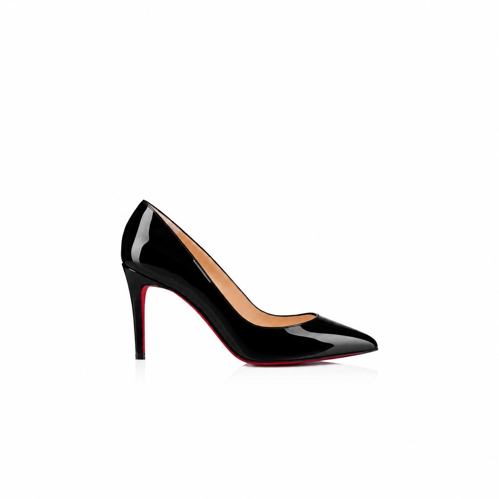 Christian Louboutin Kate 85 Pumps in Black Patent