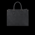 OnTheGo MM Tote in Black Monogram Empreinte Leather