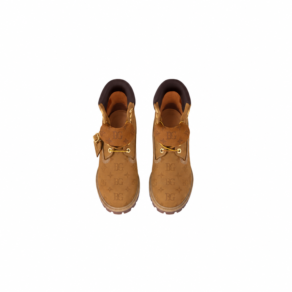 x Timberland 6-In Ankle Boot Wheat Monogram