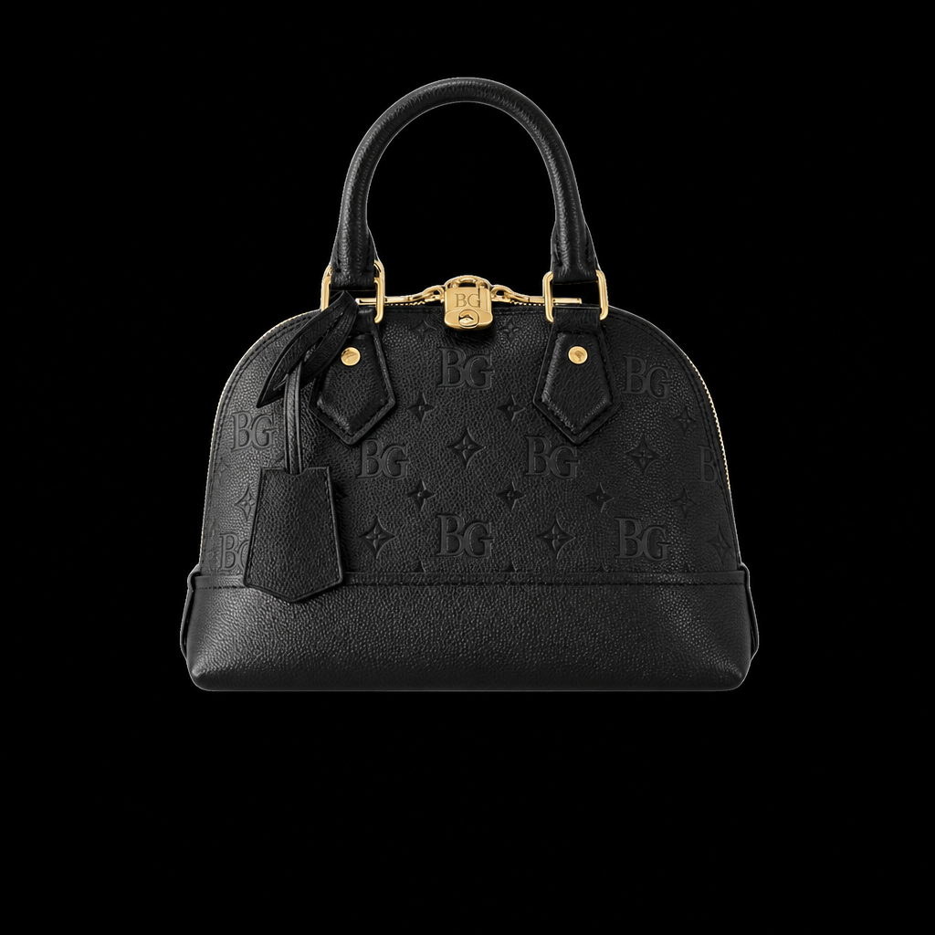Neo Alma BB in Black Monogram Empreinte Leather