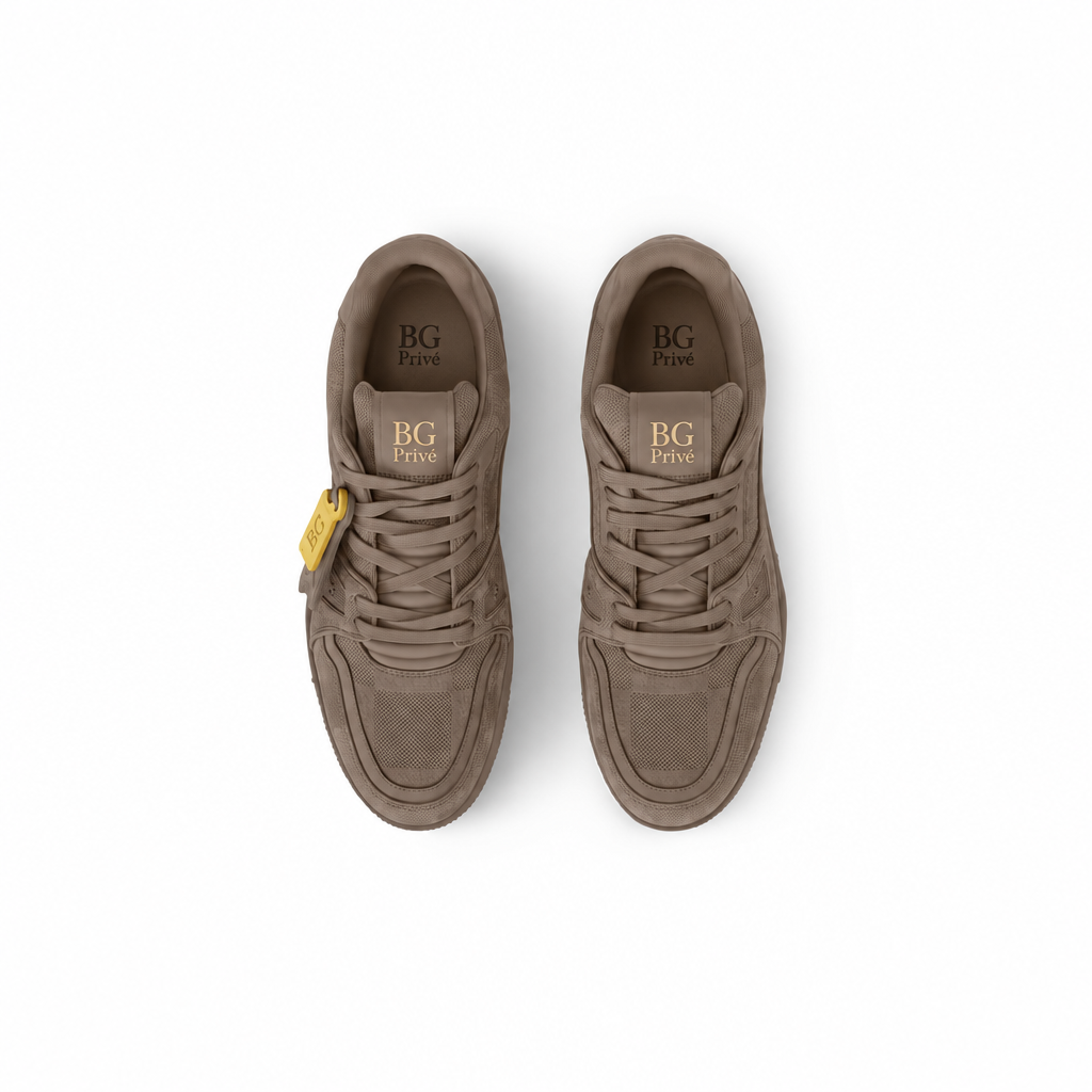 Trainer Sneaker - Taupe Brown