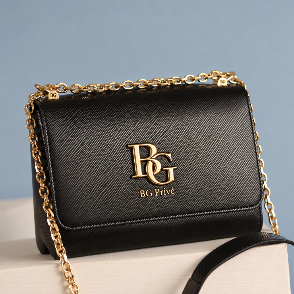 Twist MM Black Epi Shoulder and Crossbody Bag