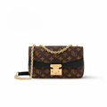 Marceau Monogram Canvas Black Shoulder and Crossbody Bag