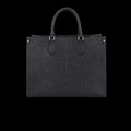 OnTheGo MM Tote in Black Monogram Empreinte