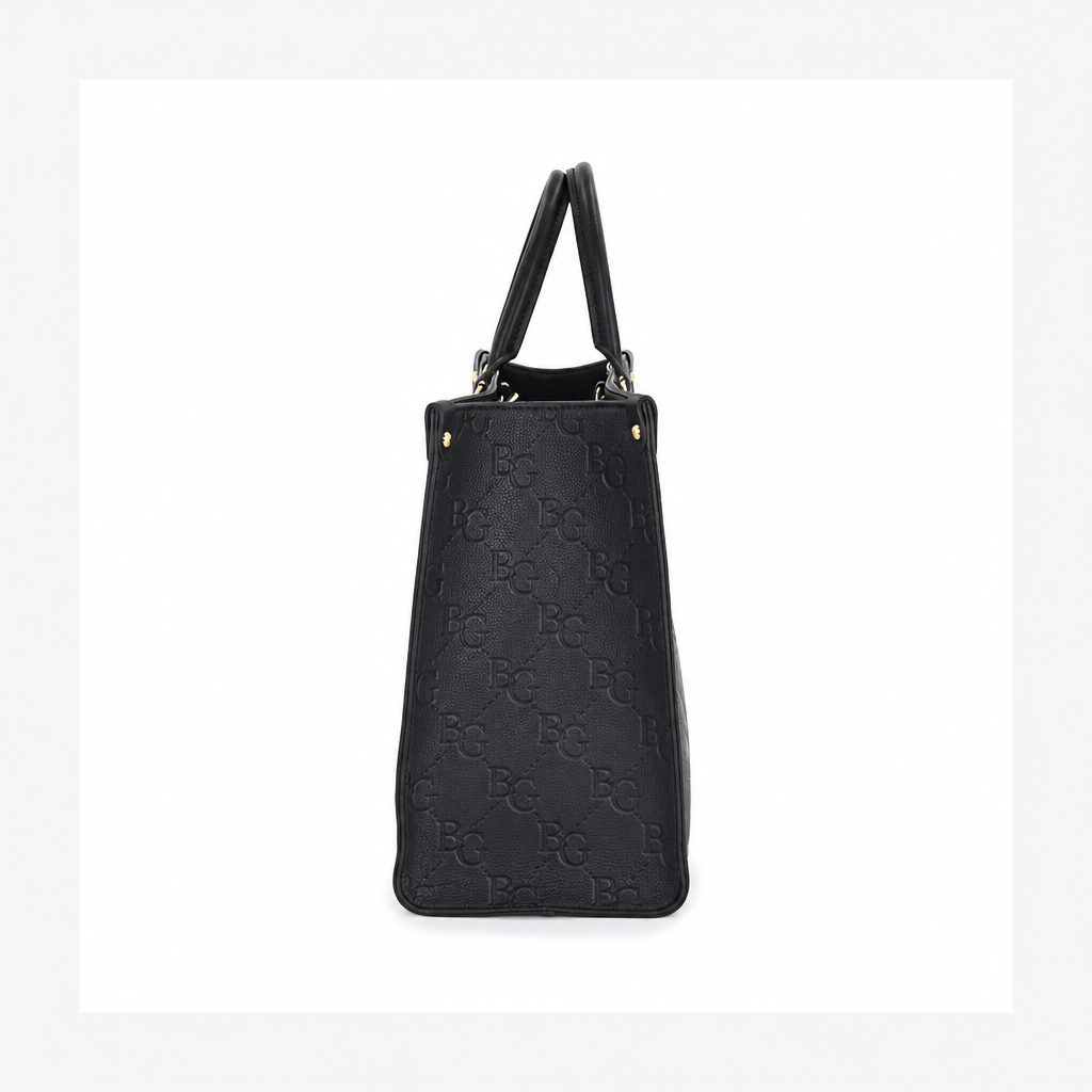 OnTheGo MM Tote in Black Monogram Empreinte