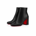 Christian Louboutin Turela 85 mm Black Calf-Leather Ankle Boots