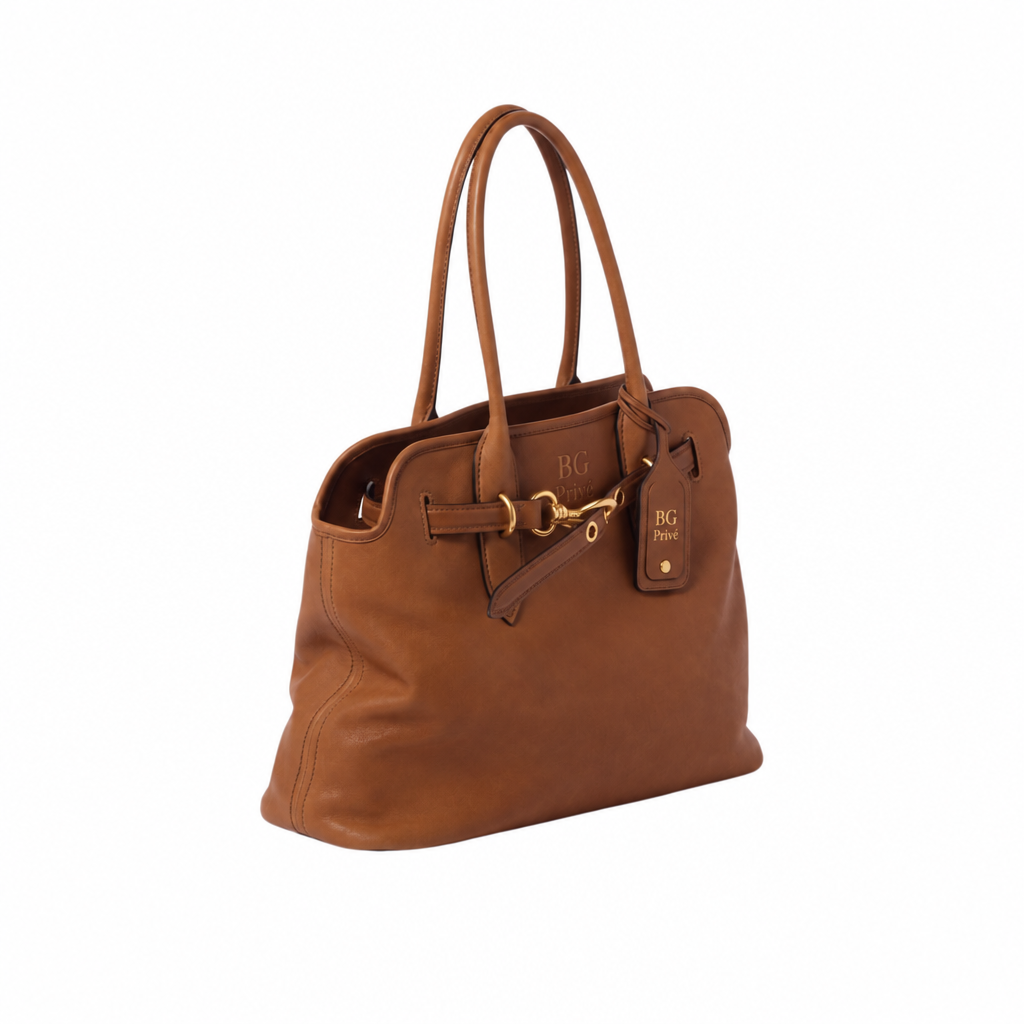 Miu Miu Aventure Nappa Leather Bag in Oak