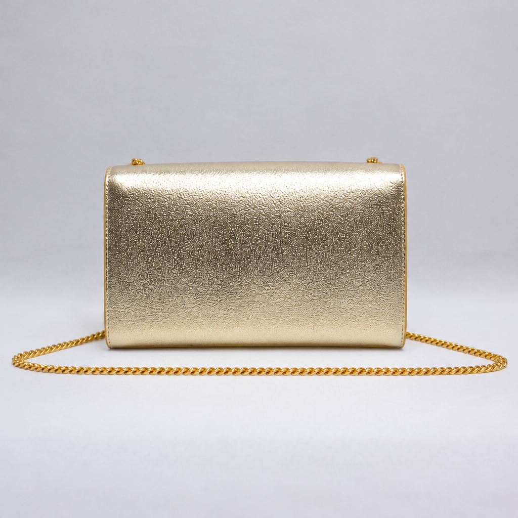 Kate Bag – Small Tassel in Metallic Leather