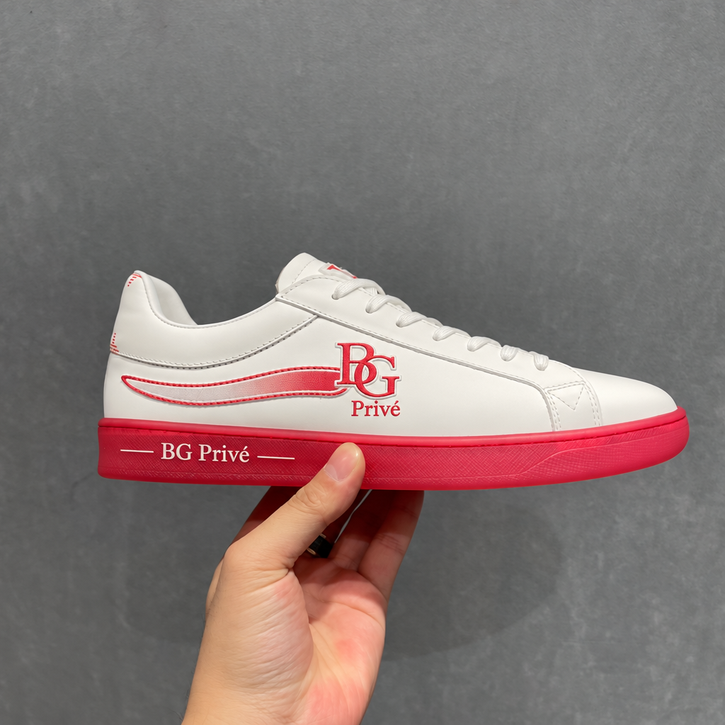 Samothrace Sneakers Luxembourg White/Red