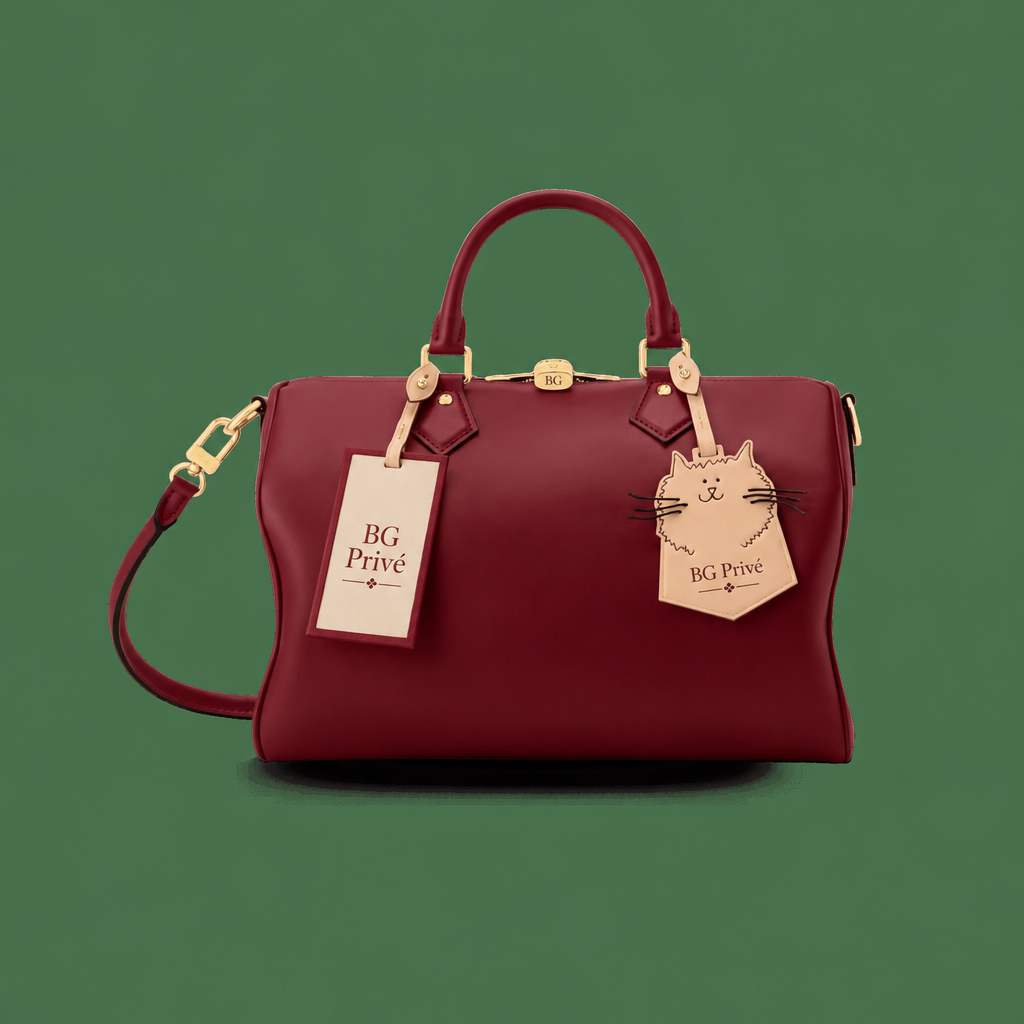 Speedy Soft 30 Plum Calfskin Handbag