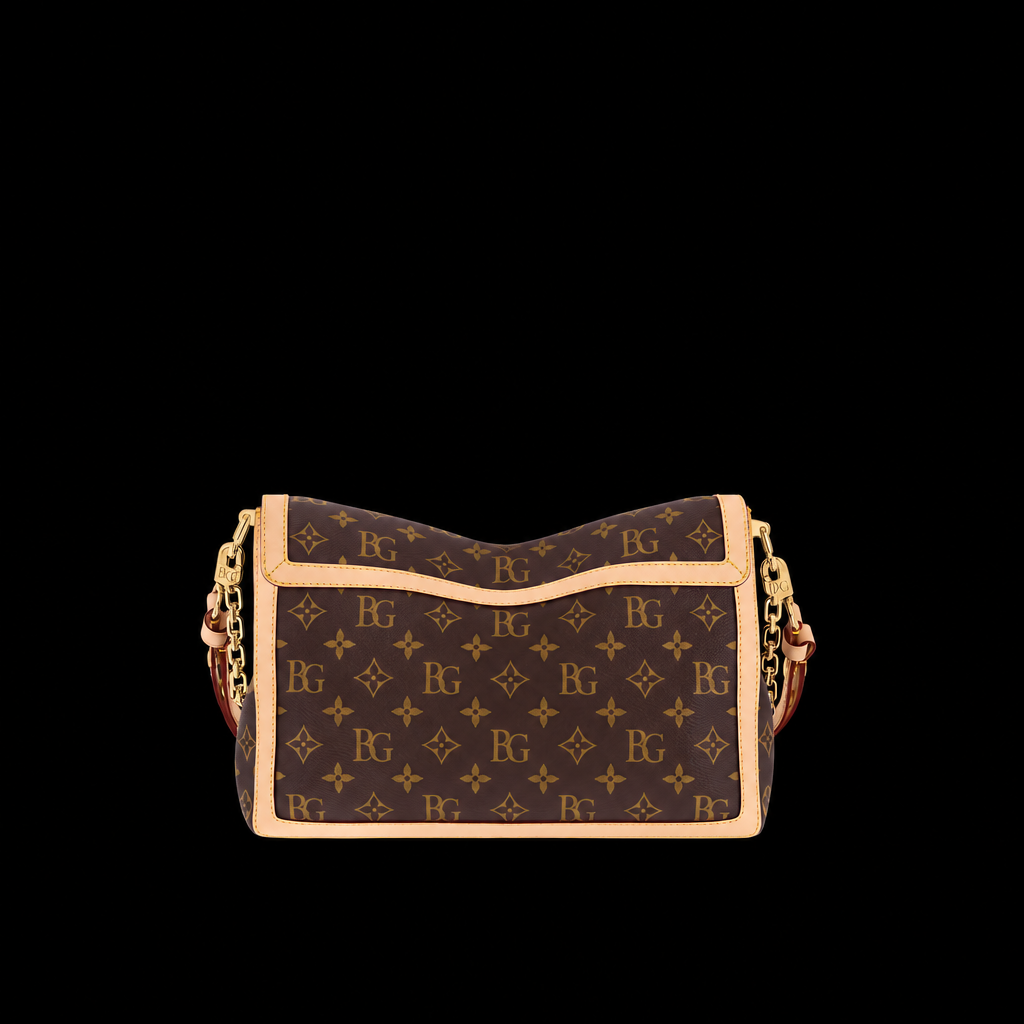 Dauphine Soft GM Bag in Brown Monogram