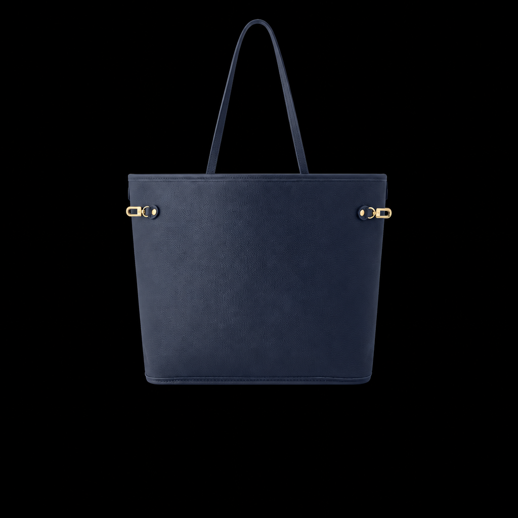 Neverfull Inside Out MM Reversible Tote – Navy