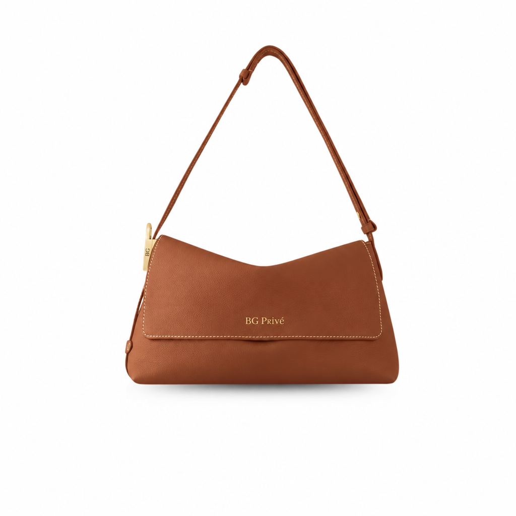 Low Key Messenger in Cognac Brown