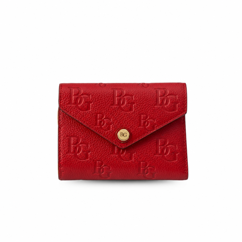 Victorine Wallet in Scarlet Monogram Empreinte Leather