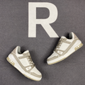 Trainer Sneaker Grey and White 1A9VOS