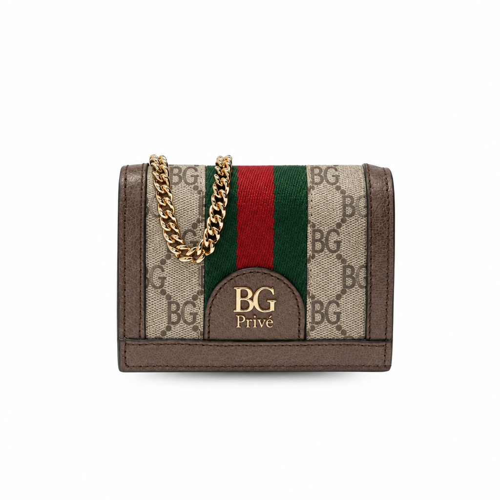 Ophidia Wallet Card Case on a Chain