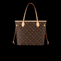 Neverfull MM Monogram Tote with Cherry Interior