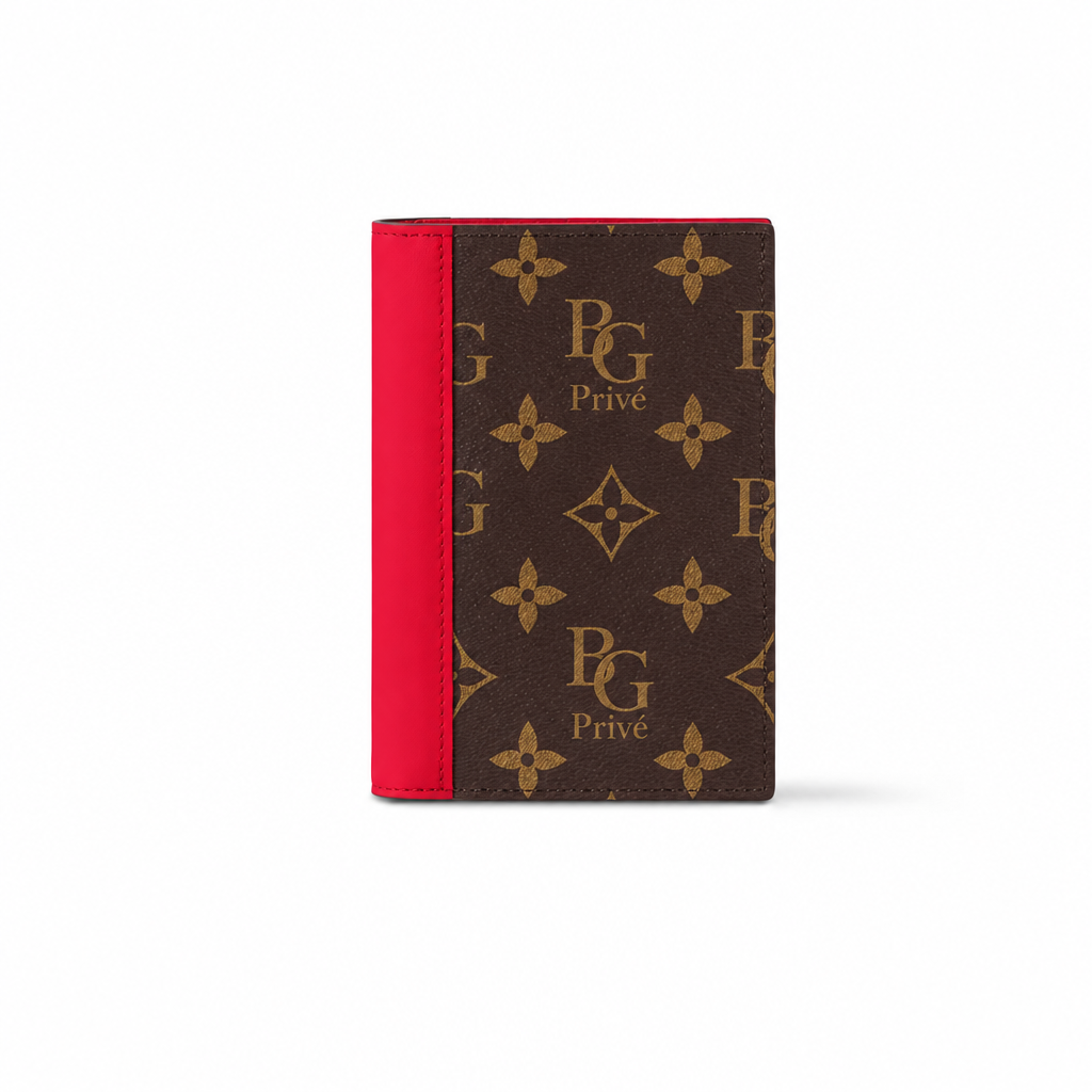 Passport Cover in Monogram Macassar Canvas M12824